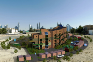 Энергоэффективный жилой дом средней этажности