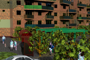 Энергоэффективный жилой дом средней этажности