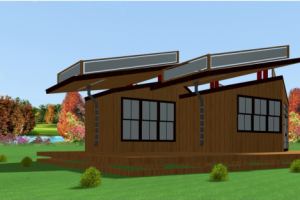 Варианты решений мини-модульных деревянных домов