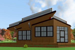 Варианты решений мини-модульных деревянных домов
