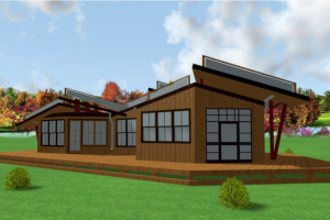 Варианты решений мини-модульных деревянных домов