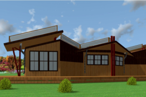 Варианты решений мини-модульных деревянных домов