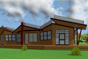 Варианты решений мини-модульных деревянных домов