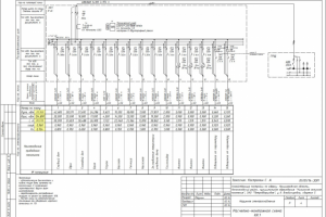 Схема ЭС территории