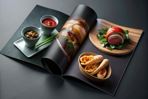 Дизайн меню.