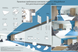 Курсовая проектирование офисного пространства