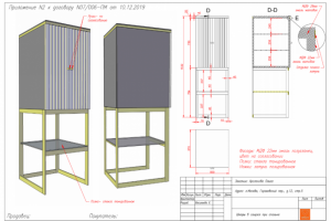 Шкаф в будуар