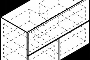 Тумба схема вектор