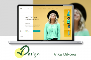 Дизайн интернет-магазина одежды