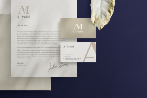 Логотип "A - MEBEL"