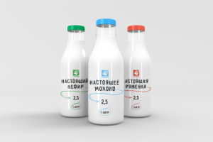 Этикетка для молока