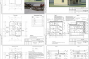 Проект дома по существующему фундаменту