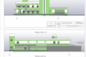Отделка фасадов пищеблока туббольницы г. Гомеля