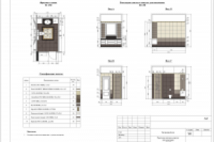 Раскладка плитки в санузле