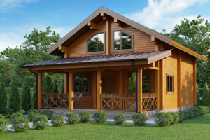 Дома из клееного бруса