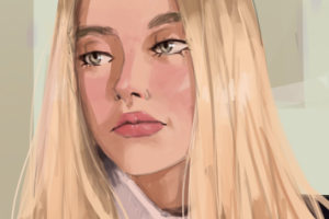 Портрет девушки друга