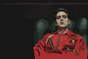 Берлин из сериала "Бумажный дом"