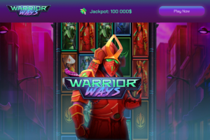 Лендинг для игры Warrior Ways