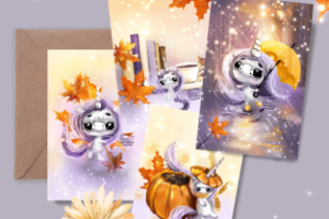 Осенние открытки