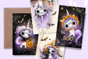 Открытки к Хеллоуину