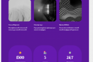 Дизайн лендинга №1