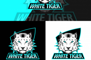 White Tiger - маскот логотип