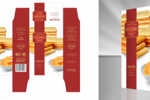 Feendo упаковка для вафель