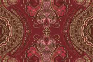 Отрисовка восточного орнамента