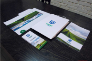 Дизайн комплекта полиграфической продукции