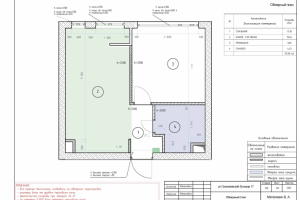 обмерный план