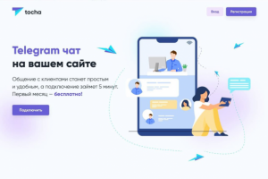 Лендинг для tochaOnline