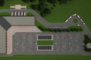 Торговый центр. Генплан.