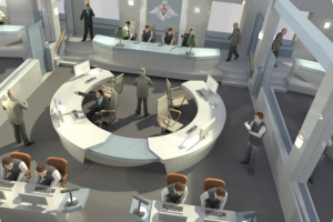 диспетчерская крупный план