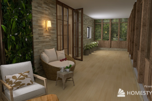 Баня. Веранда