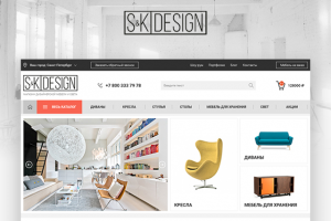 Магазин дизайнерской мебели и света.