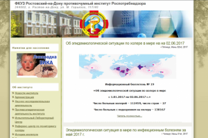 Сайт института на wordpress