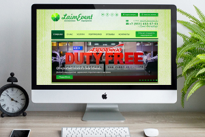 Сайт по организации праздников