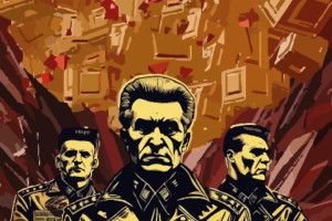 Постер в стиле тоталиаризм