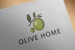 Логотип для отеля Olive Home