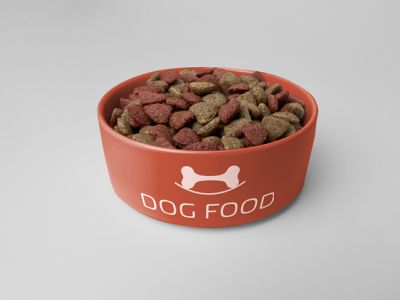 Логотип производителю корма для собак dog food