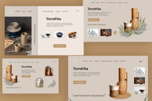 Design Concept for Handmade Pottery