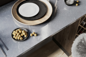 Визуализация кухни в стиле шале