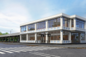 Архитектурный концепт "Лужники" 3d визуализация