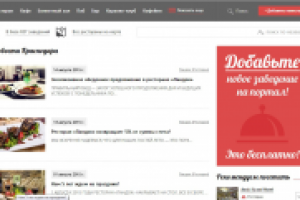 Контент менеджер портала http://ugosti.com