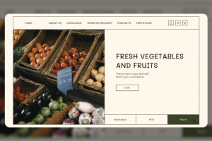 Интернет магазин "Farm"