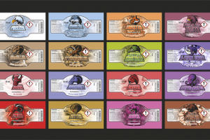 Этикетки с животными