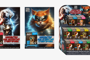 Стойка для выкладки товаров и плакаты