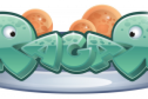 Лого игры Ragar (тема игры - бактерии в чашке петри)