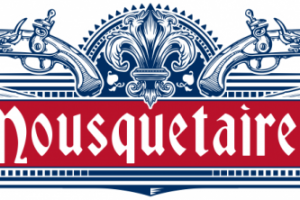 Лого для крафтового пива "Мушкетёры" (вектор)