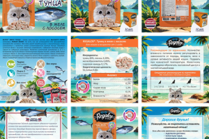 Продуктовые карточки для Ozon или Wildberries_питание для кошек